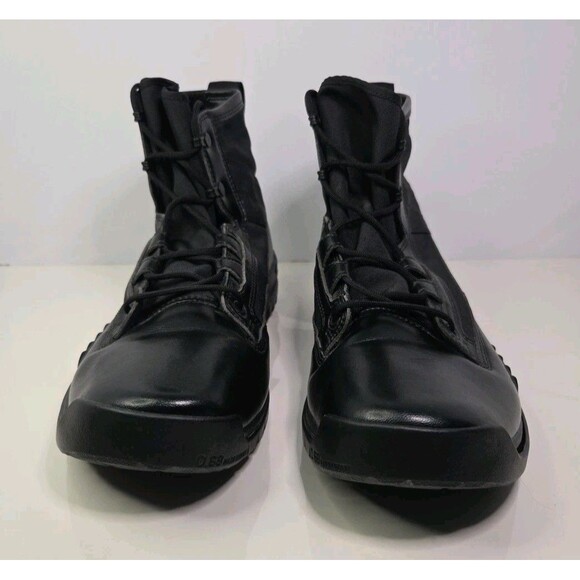 Nike black Military Tac Boots w/ Hard Rubber Soles NWOB US Mens Sz 9.5 Combat - Picture 2 of 12